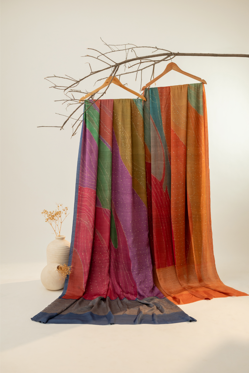 Timeless Gold Luxe Saree