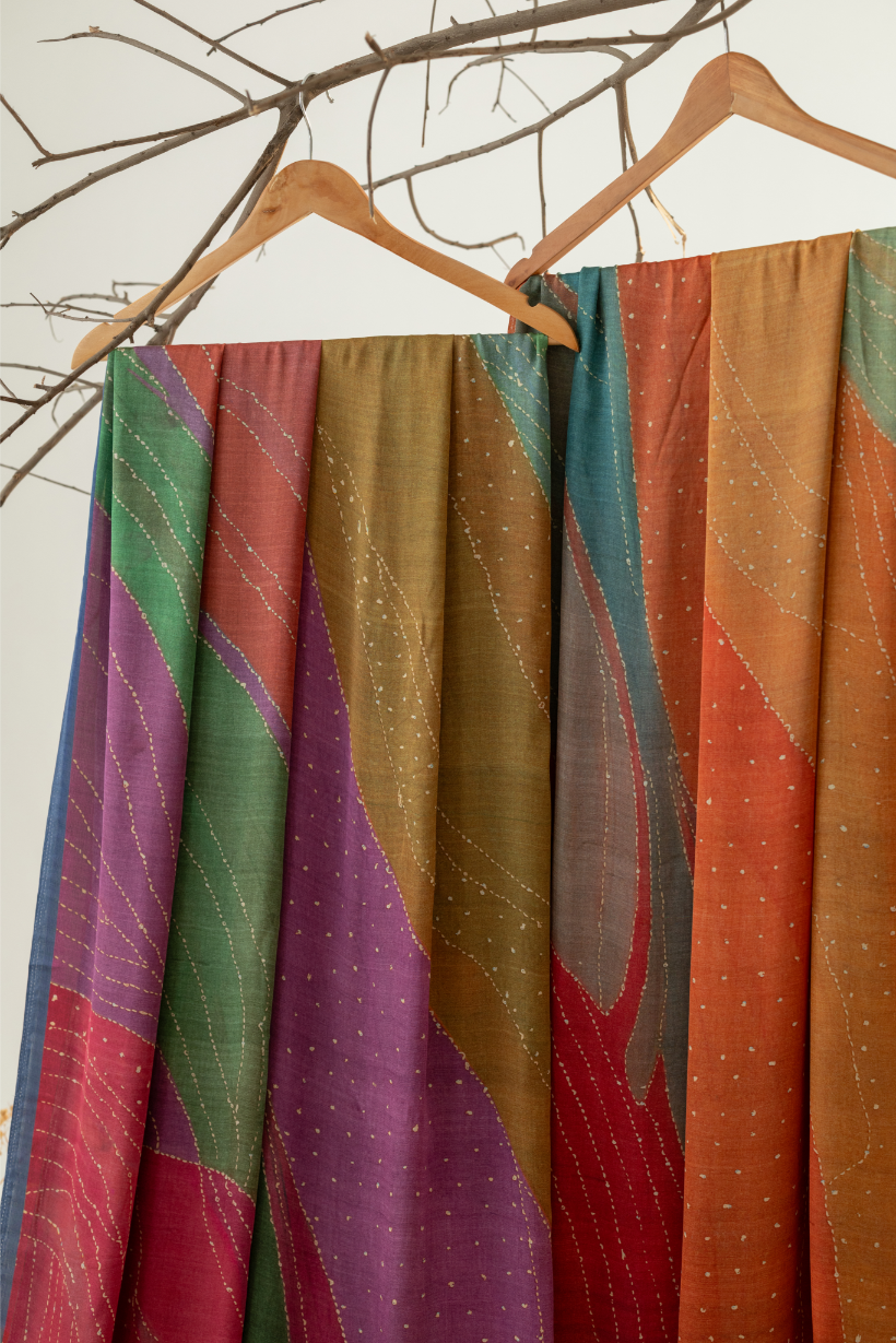 Timeless Gold Luxe Saree