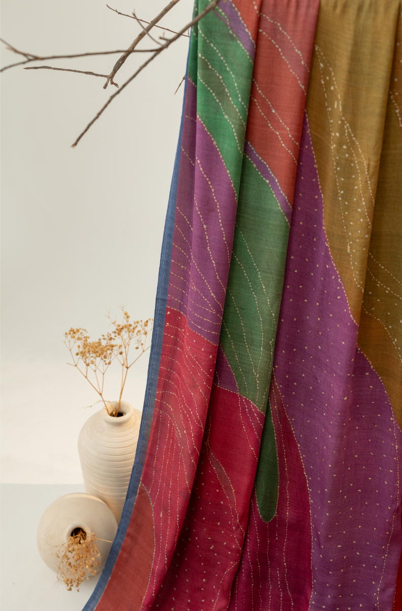 Timeless Gold Luxe Saree