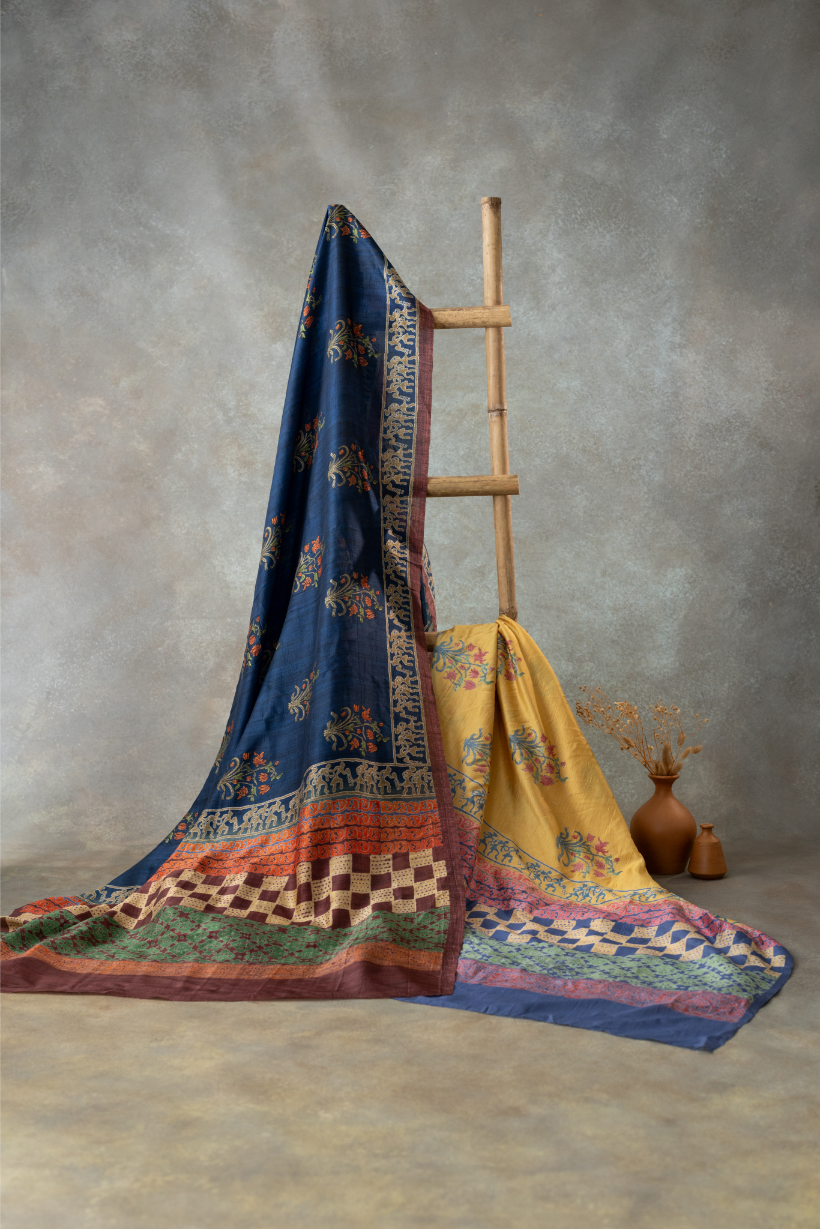 Golden Fusion (Traditional)Saree