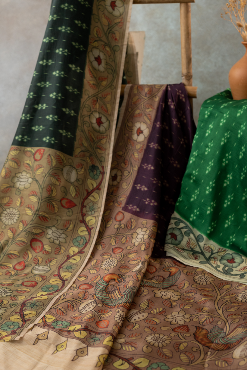 Pearl Fusion (Traditional) Saree