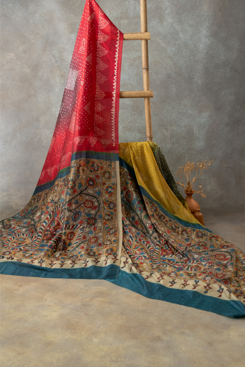 Heritage Weave Fusion (Traditional) Saree