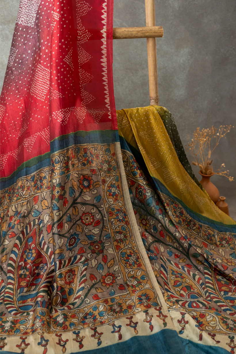 Heritage Weave Fusion (Traditional) Saree