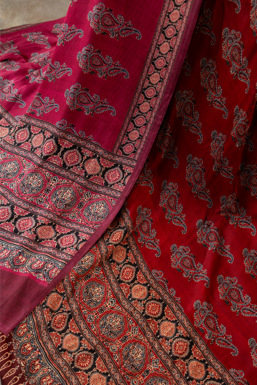 Moonlight Ajarak Saree