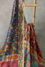 Emerald Kalamkari Saree