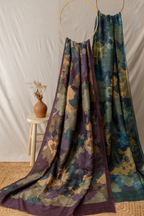 Ruby Geometric Designs Saree