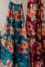 Ivory Premium Floral Designs Saree