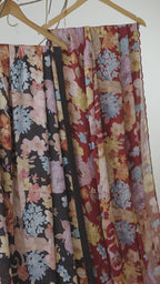 Flower Royal Floral Designs saree